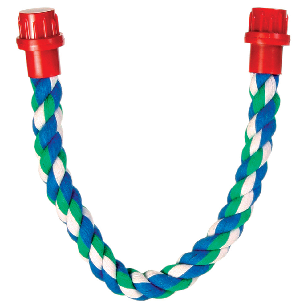 Trixie Baumwoll-Sitzstange - Größe S: L 37 cm, Kordel Ø 16 mm von TRIXIE