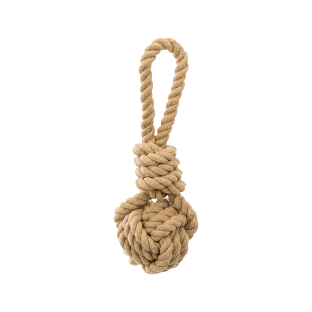 Trixie Be Nordic Spieltau mit eingeflochtenem Ball - 8 x 30 cm von TRIXIE