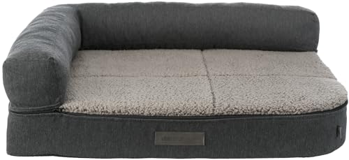 Trixie Vital Bendson Sofa, 80 × 60 cm, Dunkelgrau/Grau C von TRIXIE