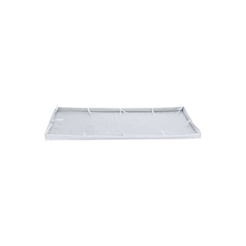 Trixie Boden für Indoorgehege - 140 x 70 cm - Grau/Weiß von TRIXIE