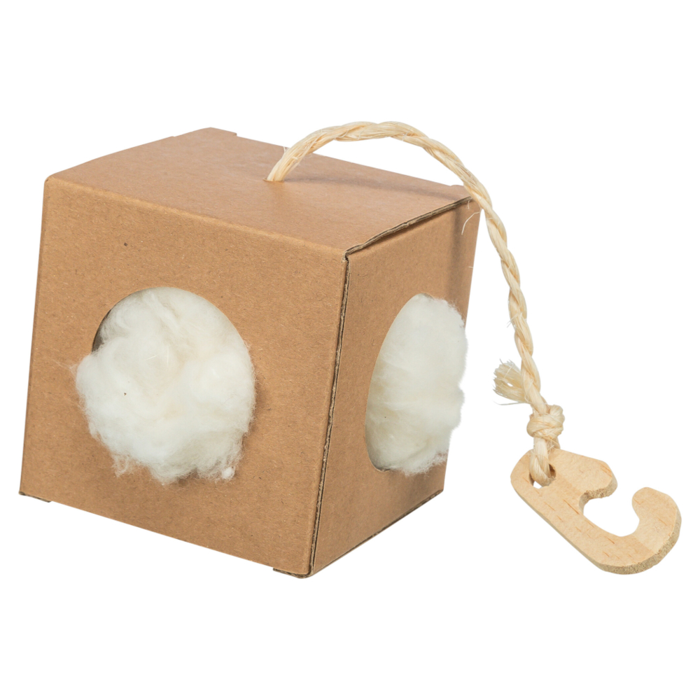 Trixie Box für Nistmaterial mit Kapok - L 9 x B 9 x H 9 cm Trixie Box für Nistmaterial mit Kapok - L 9 x B 9 x H 9 cm von TRIXIE