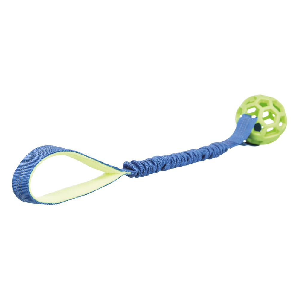 Trixie Bungee Tugger mit Ball - 48 cm lang, Ø 7 cm von TRIXIE