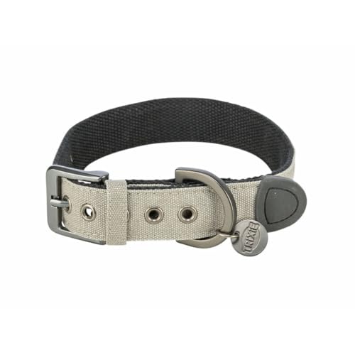 Trixie CityStyle Hundehalsband, Hellgrau, L/XL, 50-57 cm, Marke: Trixie - EAN: 4053032681958 von TRIXIE