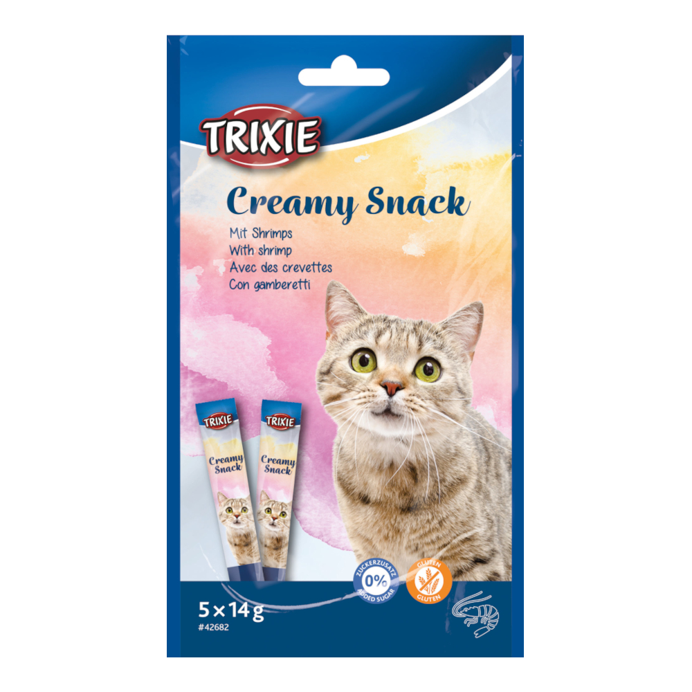 Trixie Creamy Snack mit Shrimps - Sparpaket: 30 x 14 g Trixie Creamy Snack mit Shrimps - Sparpaket: 30 x 14 g von TRIXIE