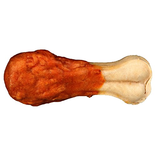 Trixie | Denta Fun Kauknochen mit Huhn | L 11 cm, 2 Stück à 60 g von TRIXIE