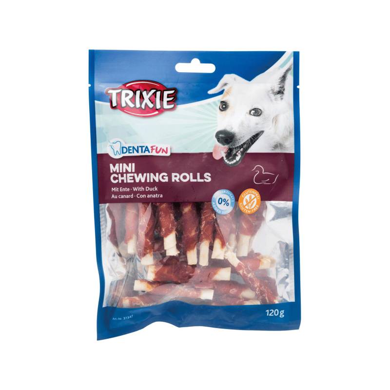 Trixie Denta Fun Mini Duck Chewing Rolls - 120 g Trixie Denta Fun Mini Duck Chewing Rolls - 120 g von TRIXIE