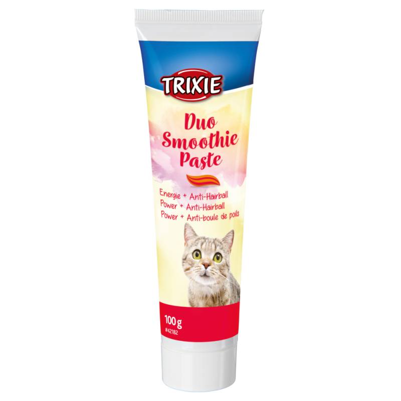 Trixie Duo Smoothie Paste Energie + Anti-Hairball - Sparpaket: 6 x 100 g von TRIXIE