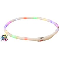 Trixie Flash Leuchtring USB, XS-XL 70 cm/ø 10 mm bunt von TRIXIE