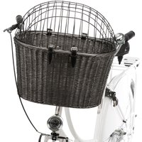 Trixie Front Fahrradkorb aus Polyrattan - L 44 x B 34 x H 41 cm von TRIXIE