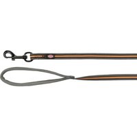 Trixie Fusion Schleppleine, gummiert schwarz/ orange 1 m von TRIXIE