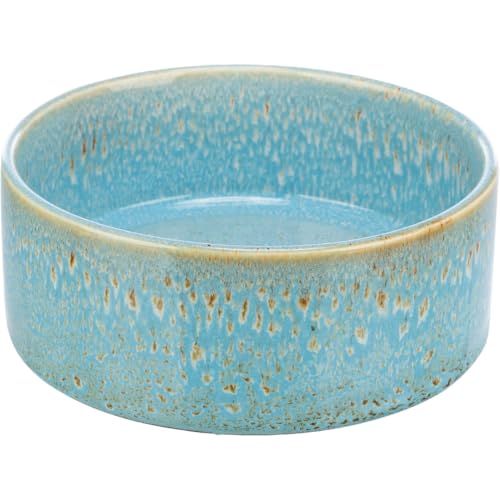 TRIXIE Hundenapf Keramik 900 ml, Keramiknapf blau - praktischer Fressnapf für Hunde ø 16 cm, standfest, robust und spülmaschinenfest – 25113 TRIXIE Hundenapf Keramik 900 ml, Keramiknapf blau - praktischer Fressnapf für Hunde ø 16 cm, standfest, robust und spülmaschinenfest – 25113 von TRIXIE