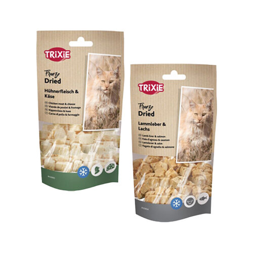 Trixie Gefriergetrockneter Snack - Lammleber & Lachs - 25 g Trixie Gefriergetrockneter Snack - Lammleber & Lachs - 25 g von TRIXIE