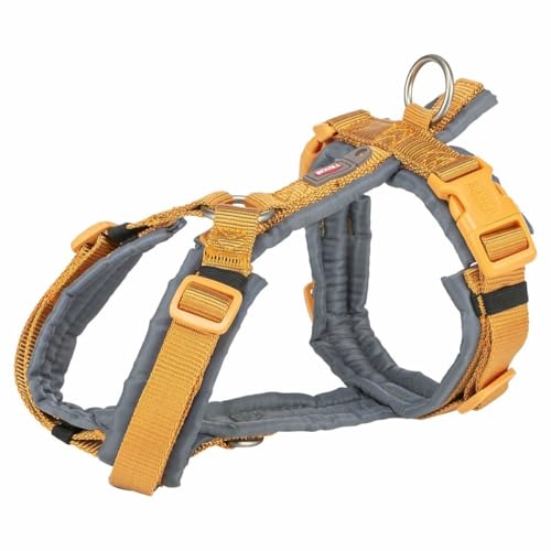 TRIXIE Geschirr fÜr Hunde Premium Trekking Curry gelb/Graphitgrau TRIXIE Geschirr fÜr Hunde Premium Trekking Curry gelb/Graphitgrau von TRIXIE