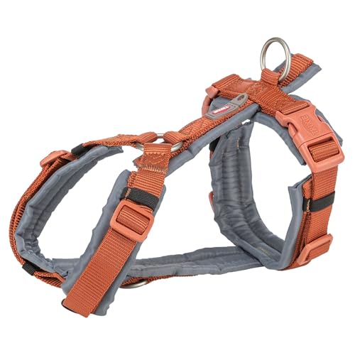 TRIXIE Geschirr fÜr Hunde Premium Trekking Rostbraun/Graphitgrau TRIXIE Geschirr fÜr Hunde Premium Trekking Rostbraun/Graphitgrau von TRIXIE