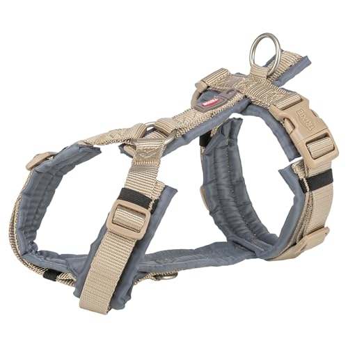 TRIXIE Geschirr fÜr Hunde Premium Trekking Sand Taupe/Graphit grau TRIXIE Geschirr fÜr Hunde Premium Trekking Sand Taupe/Graphit grau von TRIXIE