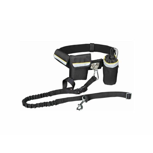 TRIXIE Gürtel mit Leine, Freisprecheinrichtung, für Canicross, 1-1,35 m, bis 40 kg, Schwarz, Hund TRIXIE Gürtel mit Leine, Freisprecheinrichtung, für Canicross, 1-1,35 m, bis 40 kg, Schwarz, Hund von TRIXIE