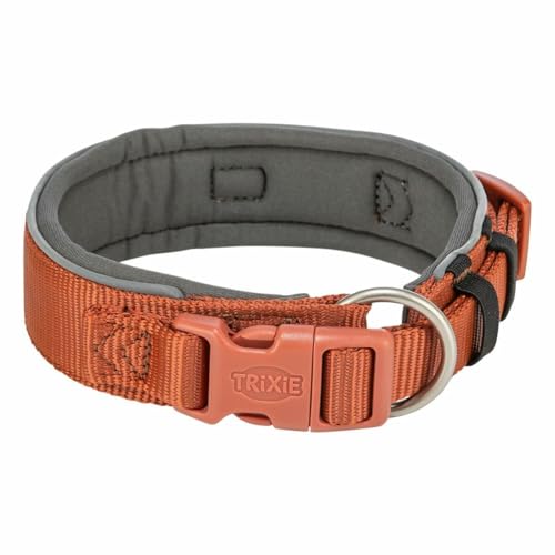 Trixie Halsband für Hund Premium extra breit rost/Graphit grau Trixie Halsband für Hund Premium extra breit rost/Graphit grau von TRIXIE