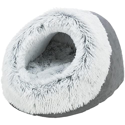 Trixie Harvey Höhle, 35 × 26 × 41 cm, Grau/Weiß-Schwarz Trixie Harvey Höhle, 35 × 26 × 41 cm, Grau/Weiß-Schwarz von TRIXIE