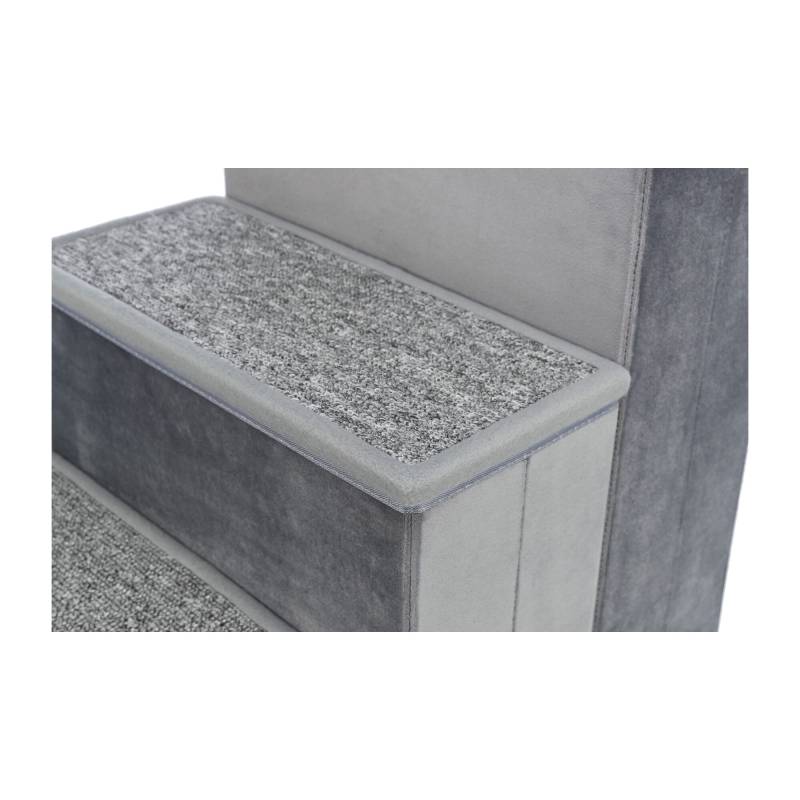 Trixie Haustiertreppe - 34 × 45 × 50 cm - Grau von TRIXIE
