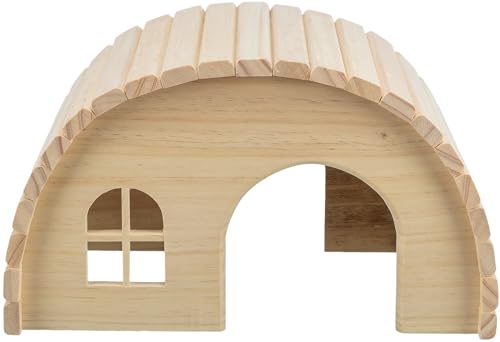TRIXIE 61272 Haus, nagelfrei, große Hamster, Holz, 29 × 17 × 20 cm von TRIXIE