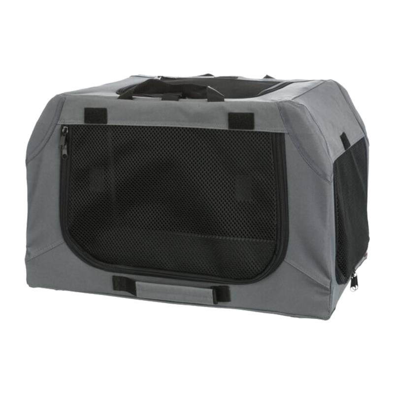 Trixie Hundebox Easy - grau - S/M von TRIXIE