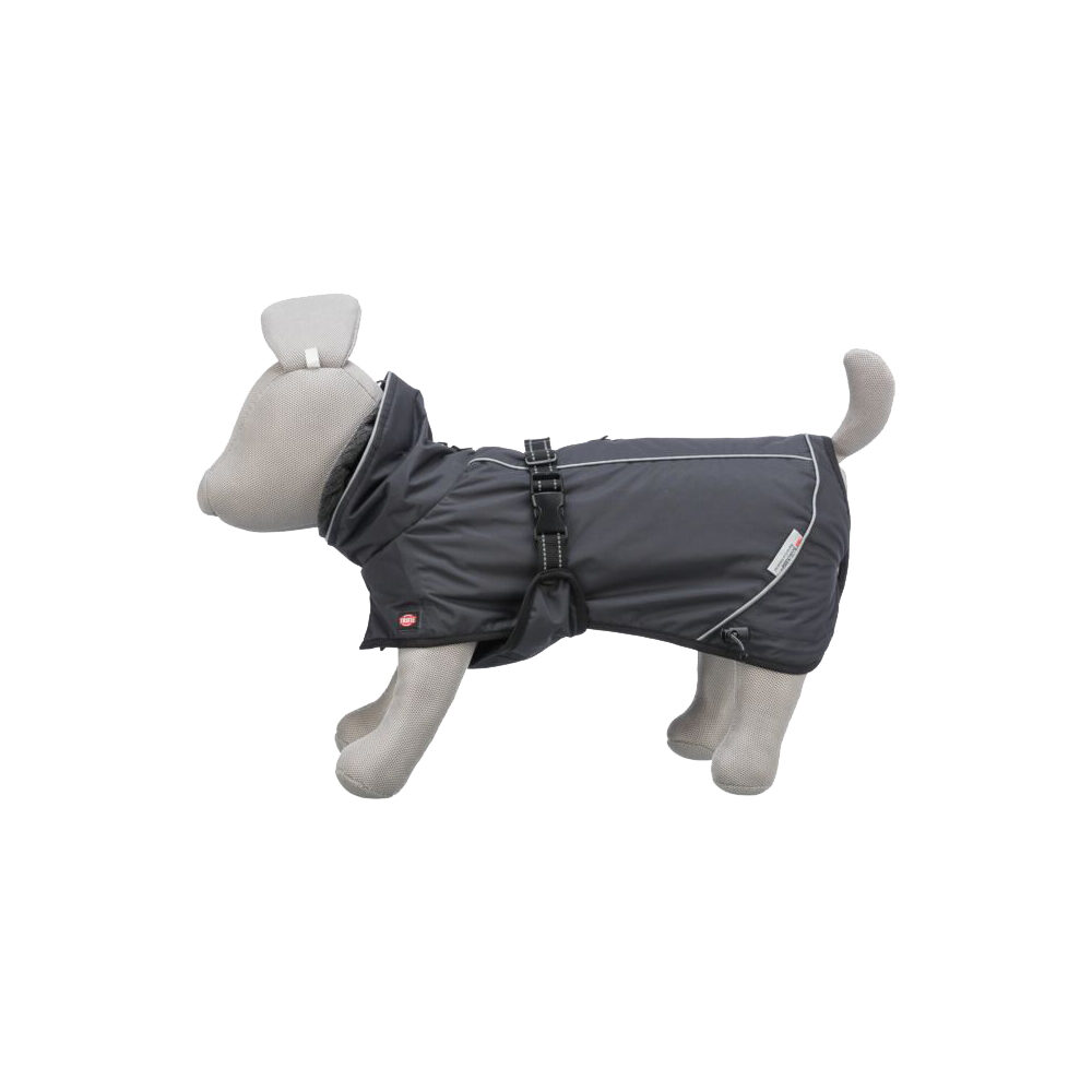 Trixie Hundemantel Calvi - L: 55 cm - Schwarz von TRIXIE