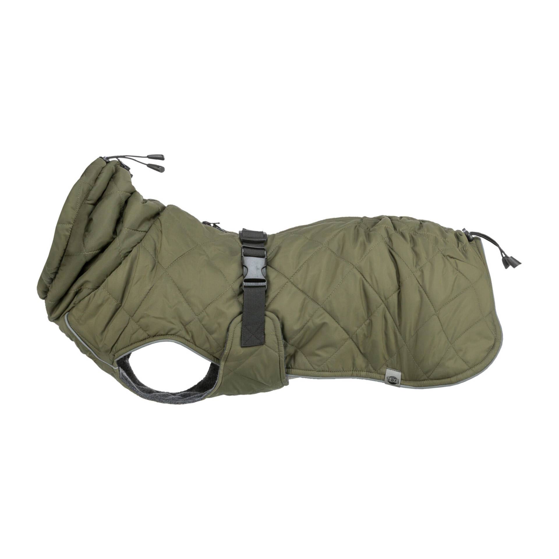 Trixie Hundemantel Minot - Olivgrün - L - 62 cm von TRIXIE