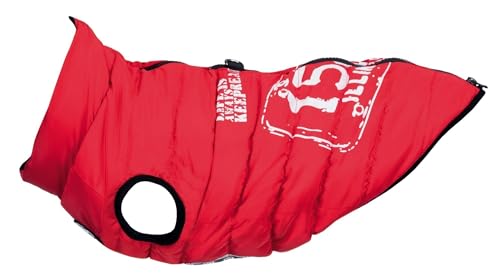 Trixie Mantel Hund Kleidung Haustiere - Jacke Umhang Weste mit Geschirr Großer Hund Kleine Medium Hunde Zubehör Umhang Geschirr Saint-Malo Größe M 45 cm Rot Trixie Mantel Hund Kleidung Haustiere - Jacke Umhang Weste mit Geschirr Großer Hund Kleine Medium Hunde Zubehör Umhang Geschirr Saint-Malo Größe M 45 cm Rot von TRIXIE