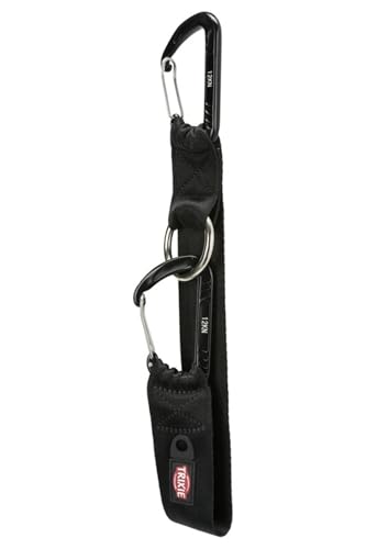 Trixie Hundesicherheitsgurt Verbindungsriemen mit Karabiner, 30cm/38mm, Schwarz Trixie Hundesicherheitsgurt Verbindungsriemen mit Karabiner, 30cm/38mm, Schwarz von TRIXIE