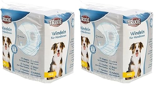 Trixie Hundewindeln M–L 12 Stück, nur für Hündinnen (Packung mit 2) von TRIXIE