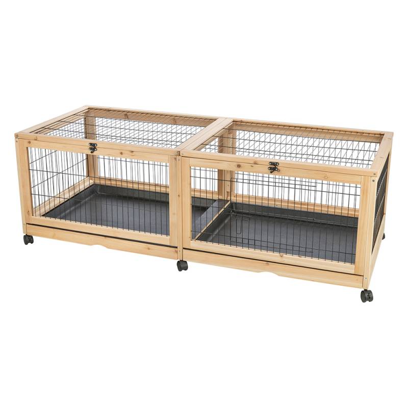 Trixie Indoor-Gehege für Meerschweinchen & Kaninchen - L 150 x B 50 x H 60 cm von TRIXIE