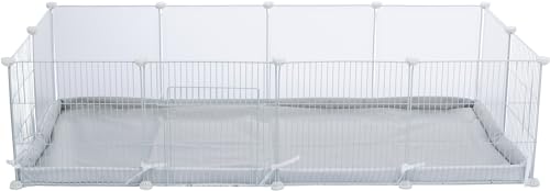 Trixie Indoor-Gehege für kleine Haustiere, Indoor-Stall mit wasserabweisender Basis, Kleintierlaufstall, Meerschweinchen, Igel Trixie Indoor-Gehege für kleine Haustiere, Indoor-Stall mit wasserabweisender Basis, Kleintierlaufstall, Meerschweinchen, Igel von TRIXIE