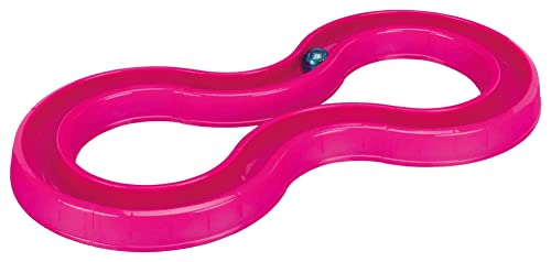 TRIXIE interaktives Katzenspielzeug FLASHING BALL RACE, KUNSTSTOFF, 65 × 31 CM, PINK - 41413 von TRIXIE