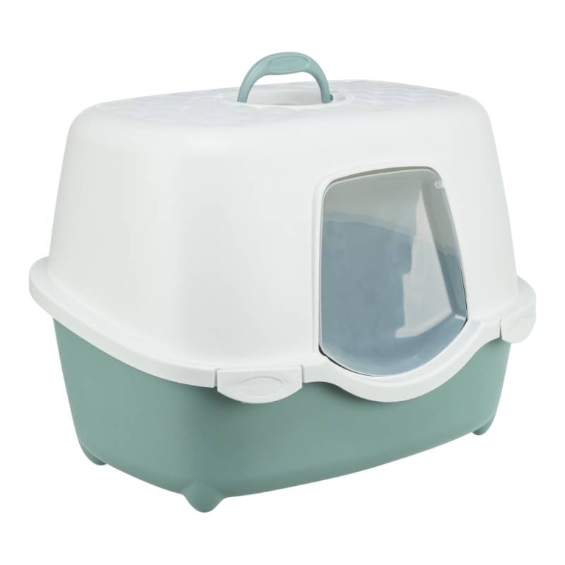 Trixie Katzentoilette Davio Top mit Haube - salbei/weiß von TRIXIE
