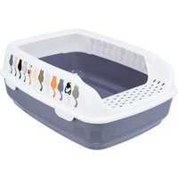 Trixie Katzentoilette Delio, mit Rand, bedruckt Trixie Katzentoilette Delio, mit Rand, bedruckt von TRIXIE