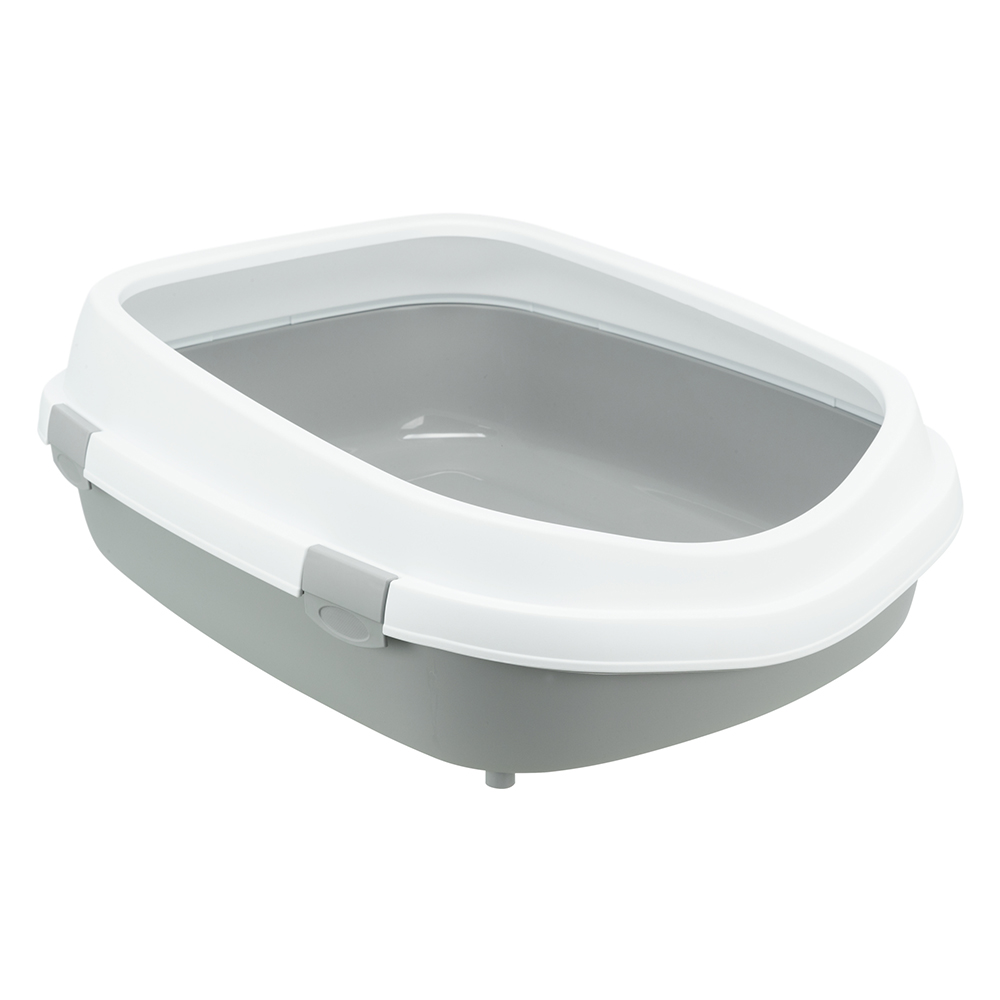 Trixie Katzentoilette Primo XXL mit Rand - grau/weiß Trixie Katzentoilette Primo XXL mit Rand - grau/weiß von TRIXIE