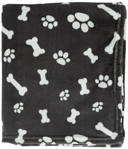 Trixie Kenny Decke, Plüsch, 150 × 100 cm, grau Trixie Kenny Decke, Plüsch, 150 × 100 cm, grau von TRIXIE