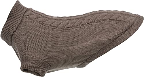 Trixie Kenton Pullover, S: 45 cm, Graubraun, Pullover, Caps von TRIXIE
