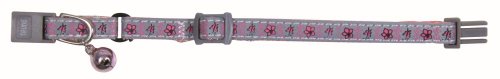 Trixie Kitten Nylon Collar , Grau-rosa (reflective) von TRIXIE