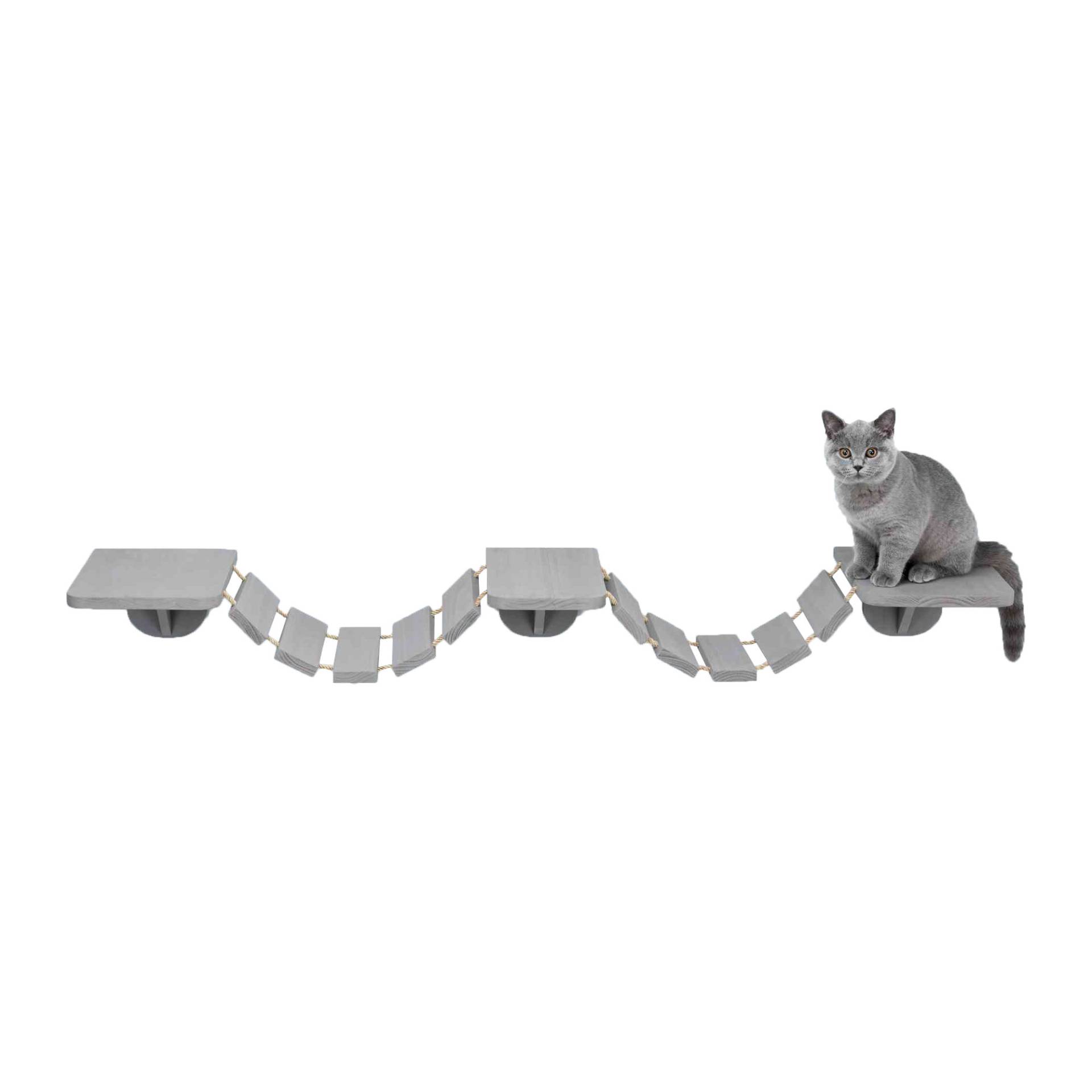 Trixie Kletterleiter zur Wandmontage - Grau Trixie Kletterleiter zur Wandmontage - Grau von TRIXIE