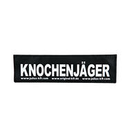 Trixie - Klettsticker für Julius-K9® IDC® Powergeschirre® [Größe S, 11 x 3 cm - KNOCHENJÄGER] von TRIXIE