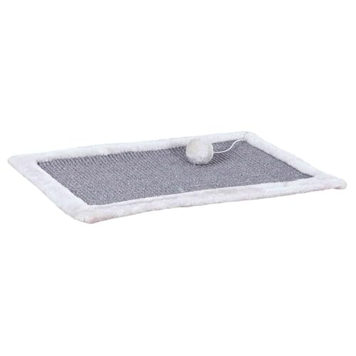 Trixie Kratzmatte mit Plüschrand, 55 x 35 cm, hellgrau Trixie Kratzmatte mit Plüschrand, 55 x 35 cm, hellgrau von TRIXIE