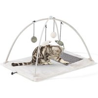 Trixie Kratzmatte mit Spielzeugen Mobile grau Trixie Kratzmatte mit Spielzeugen Mobile grau von TRIXIE