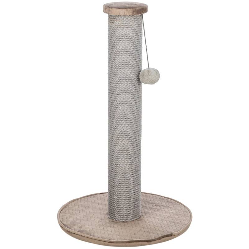 Trixie Kratzstamm Livia mit Samt in taupe 64 cm von TRIXIE