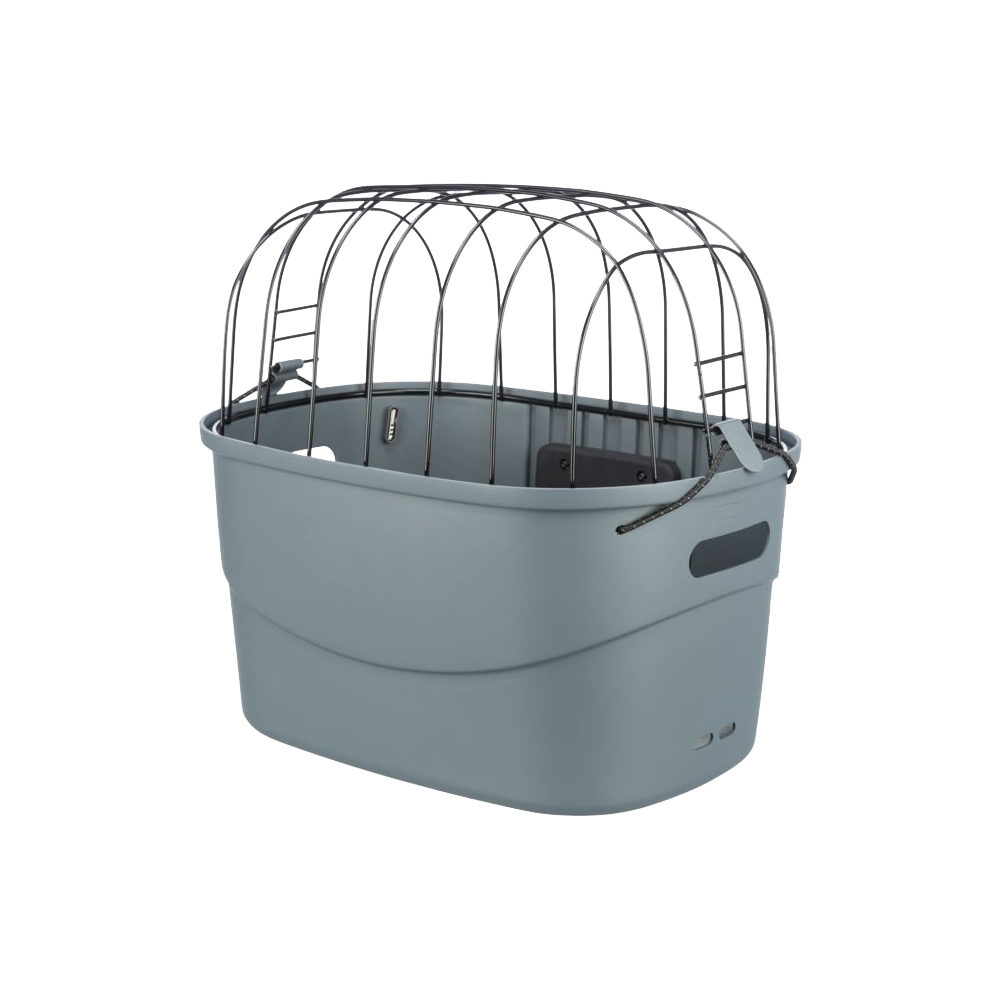 Trixie Lenker-Fahrradkorb für Haustiere – 42 x 39 x 30 cm – Grau Trixie Lenker-Fahrradkorb für Haustiere – 42 x 39 x 30 cm – Grau von TRIXIE