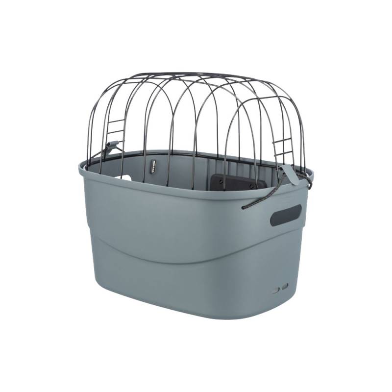 Trixie Lenker-Fahrradkorb für Haustiere – 42 x 39 x 30 cm – Grau von TRIXIE