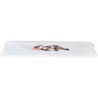 Trixie Liegematte Nani für Fensterbank, 90×28 cm, grau von TRIXIE
