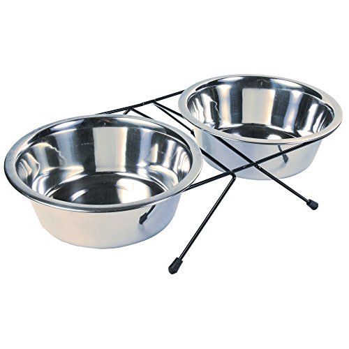 Trixie - Napf Set Eat o Feet 2x2,8l/ d24 Trixie - Napf Set Eat o Feet 2x2,8l/ d24 von TRIXIE
