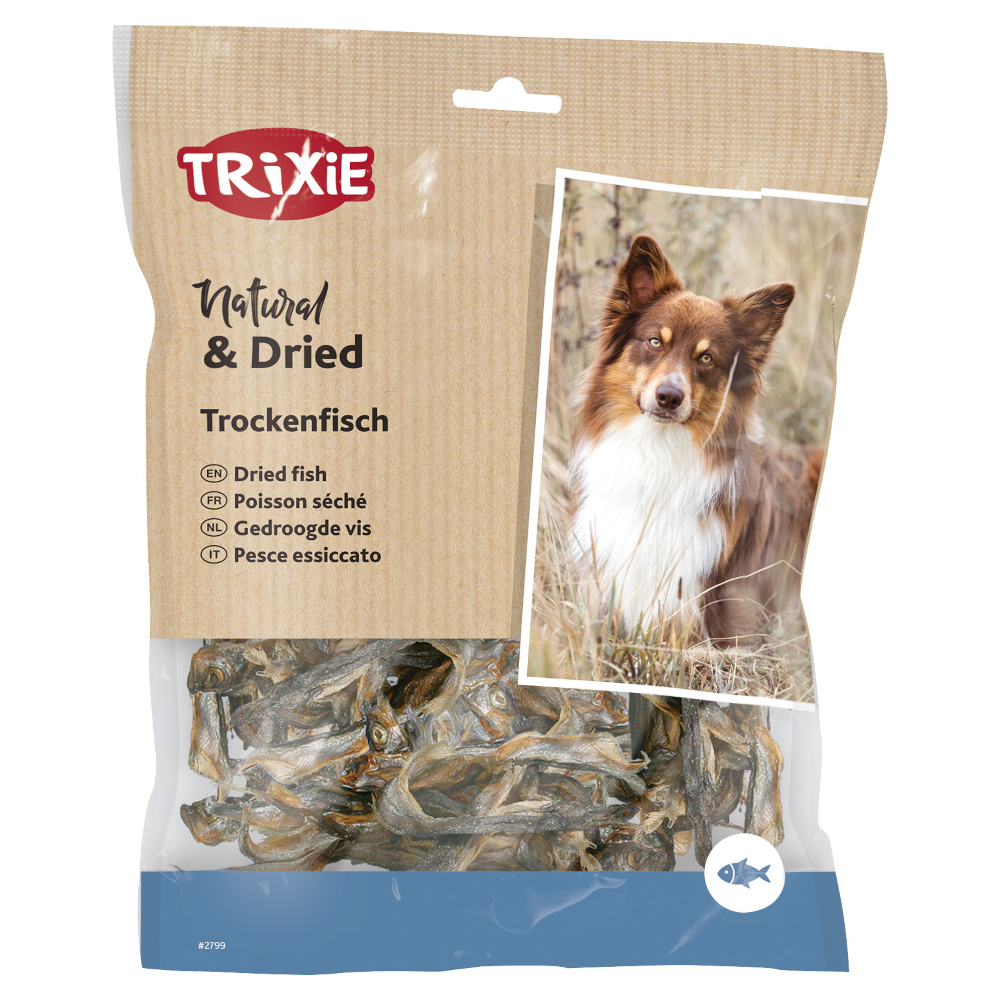 Trixie Natural & Dried Trockenfisch - Sparpaket: 6 x 200 g von TRIXIE