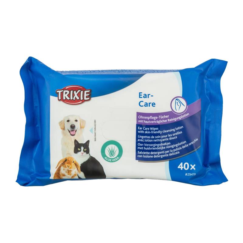 Trixie Ohrpflegetücher - 40 st. von TRIXIE